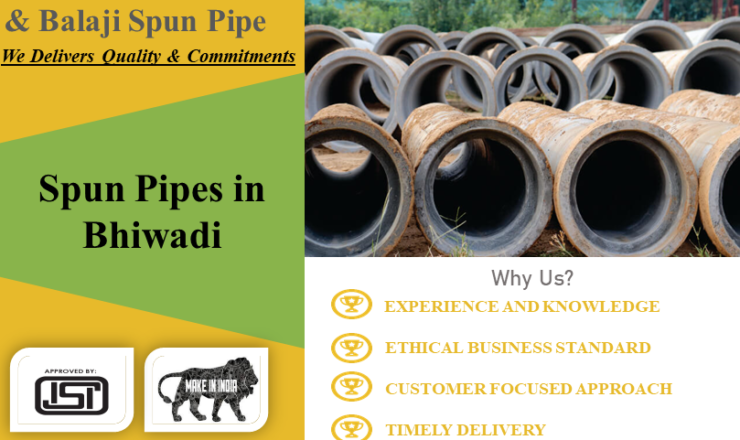 Spun pipes in Bhiwadi
