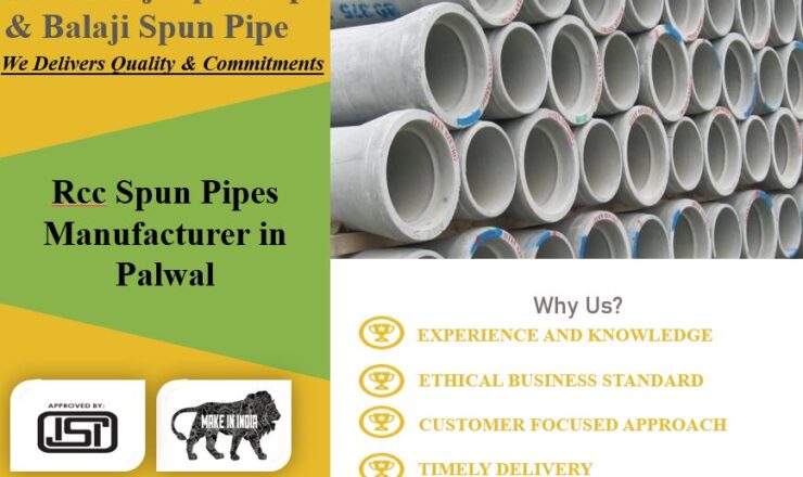 Rcc Spun Pipes Manufacturer in Palwal